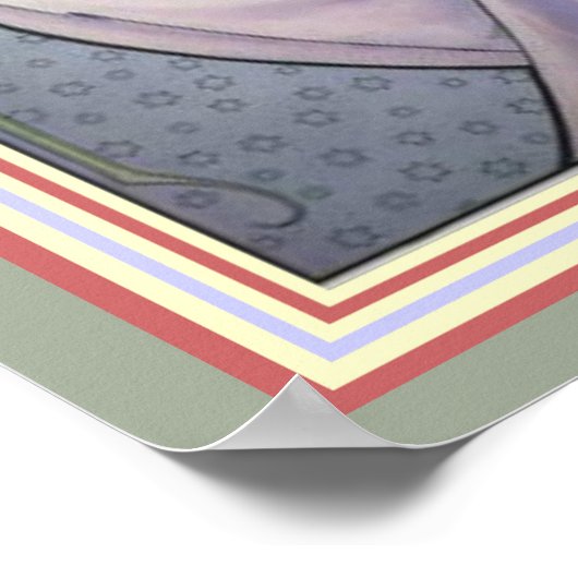 Alphonse Mucha Paris Cicarrillos Poster 12 x 16 (Hoek)