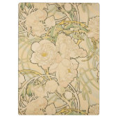 Alphonse Mucha Peonies Peony Rozen Fawn 1897 Klembord (Achterkant)