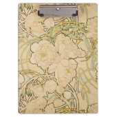 Alphonse Mucha Peonies Peony Rozen Fawn 1897 Klembord (Voorkant)