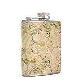 Alphonse Mucha Peonies Peony Rozen Fawn 1897 kolf Heupfles (Rechts)