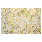 Alphonse Mucha - Peonies Stof (Yard (91,4 cm))