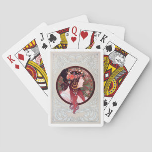 Alphonse Mucha Pokerkaarten
