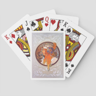 Alphonse Mucha Pokerkaarten