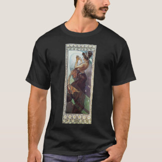 Alphonse Mucha Pole Star T-shirt