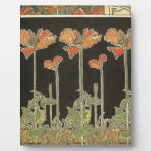 Alphonse Mucha  Popular Art Nouveau Poppies Fotoplaat (Voorkant)