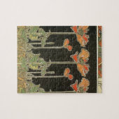 Alphonse Mucha  Popular Art Nouveau Poppies Legpuzzel (Horizontaal)