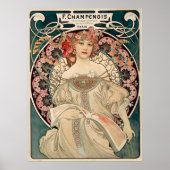 Alphonse Mucha Poster (Voorkant)