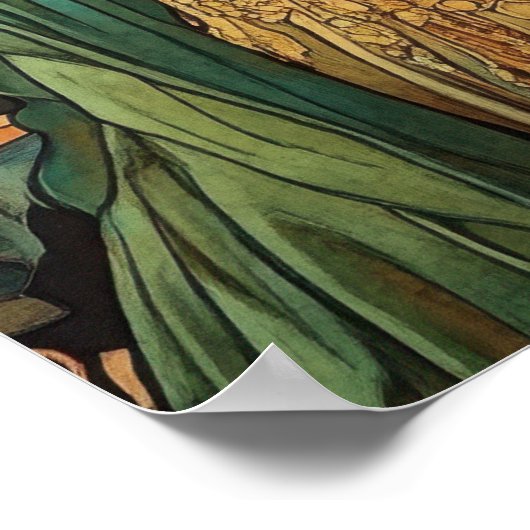 Alphonse Mucha Poster (Hoek)