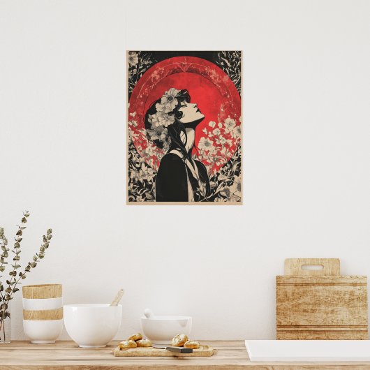 Alphonse Mucha Poster (Keuken)