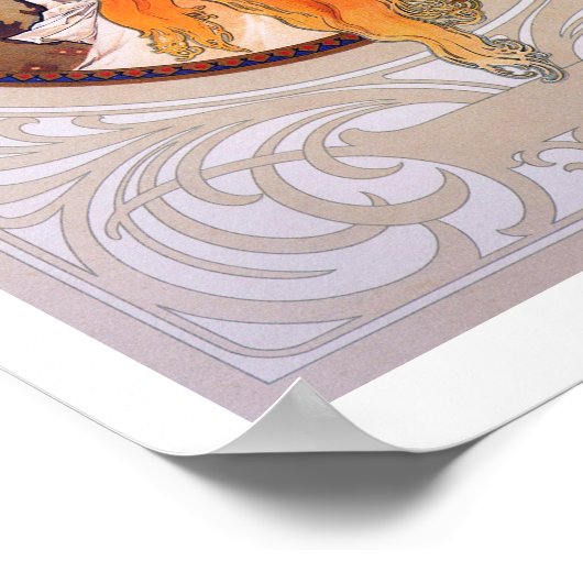 Alphonse Mucha Poster (Hoek)