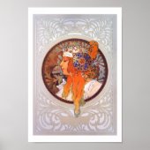 Alphonse Mucha Poster (Voorkant)