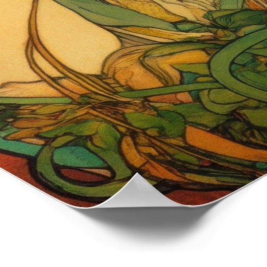 Alphonse Mucha Poster (Hoek)