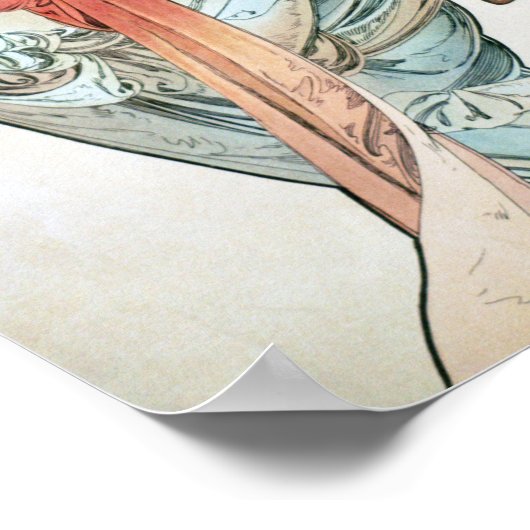 Alphonse Mucha Poster (Hoek)