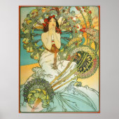 Alphonse Mucha Poster (Voorkant)