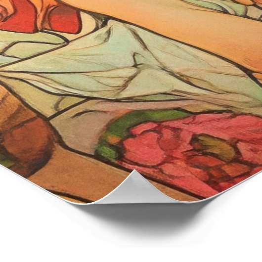 Alphonse Mucha Poster (Hoek)