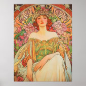 Alphonse Mucha Poster (Voorkant)