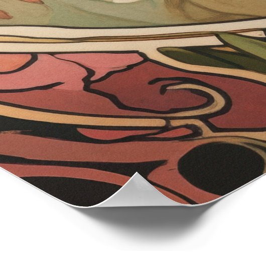 Alphonse Mucha Poster (Hoek)