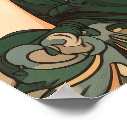 Alphonse Mucha Poster (Hoek)