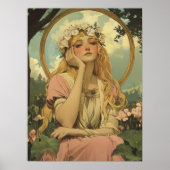 Alphonse Mucha Poster (Voorkant)