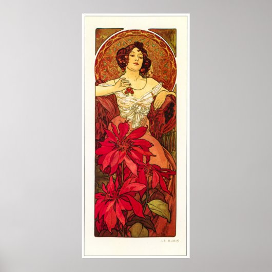 Alphonse Mucha Poster (Voorkant)