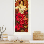 Alphonse Mucha Poster (Keuken)