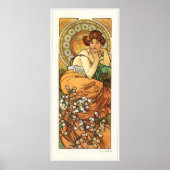Alphonse Mucha Poster (Voorkant)