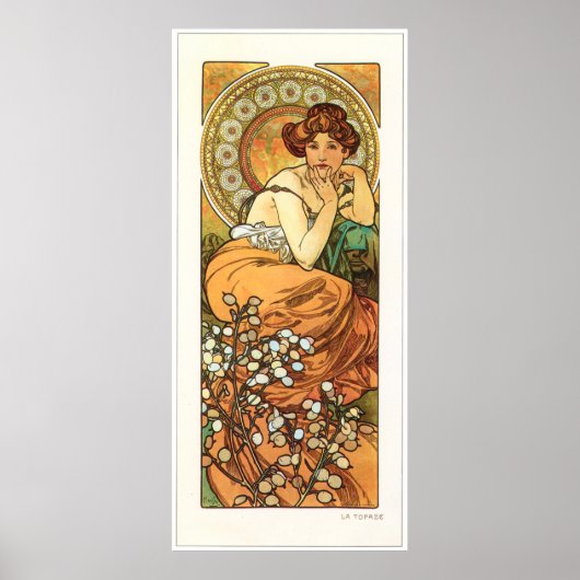 Alphonse Mucha Poster (Voorkant)