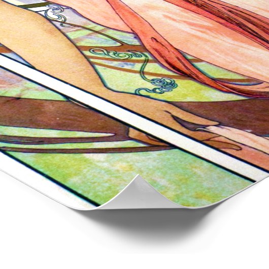 Alphonse Mucha Poster (Hoek)