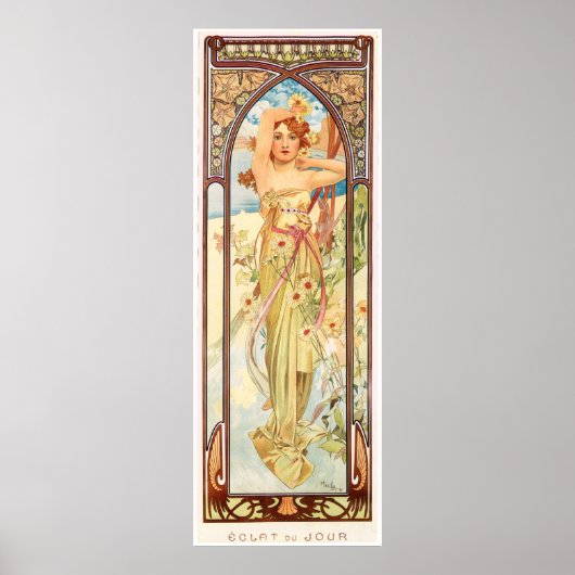 Alphonse Mucha Poster (Voorkant)