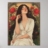 Alphonse Mucha Poster (Voorkant)