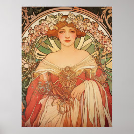 Alphonse Mucha Poster