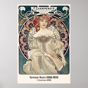 Alphonse Mucha-Poster   Art Nouveau Gallery Print