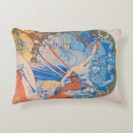 Alphonse Mucha Poster voor Sokol (1926) Accent Kussen