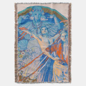 Alphonse Mucha Poster voor Sokol (1926) Deken (Voorkant Verticaal)