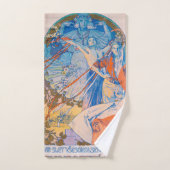 Alphonse Mucha Poster voor Sokol (1926) Handdoek (Handdoek)