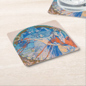 Alphonse Mucha Poster voor Sokol (1926) Kartonnen Onderzetters (Schuin)