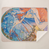 Alphonse Mucha Poster voor Sokol (1926) Sherpa Deken (Voorkant (horizontaal))