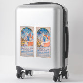 Alphonse Mucha Poster voor Sokol (1926) Sticker (Koffer)