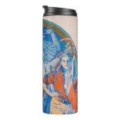 Alphonse Mucha Poster voor Sokol (1926) Thermosbeker (Geroteerd rechts)