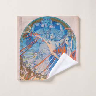 Alphonse Mucha Poster voor Sokol (1926) Washandje