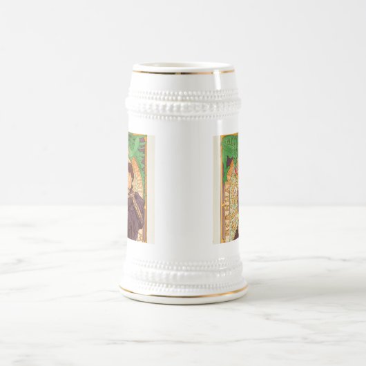 Alphonse Mucha Prince en Dragon Bierpul (Center)