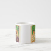 Alphonse Mucha Prince en Dragon Espresso Kop (Voorkant)