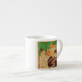 Alphonse Mucha Prince en Dragon Espresso Kop (Voorkant rechts)