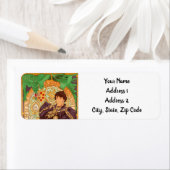 Alphonse Mucha Prince en Dragon Etiket (Insitu)