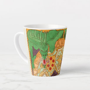 Alphonse Mucha Prince en Dragon Latte Mok