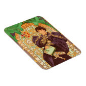 Alphonse Mucha Prince en Dragon Magneet (Rechterzijde)