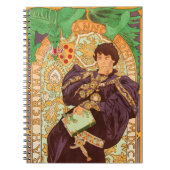 Alphonse Mucha Prince en Dragon Notitieboek (Voorkant)