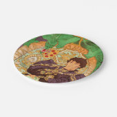 Alphonse Mucha Prince en Dragon Papieren Bordje (Gekanteld)