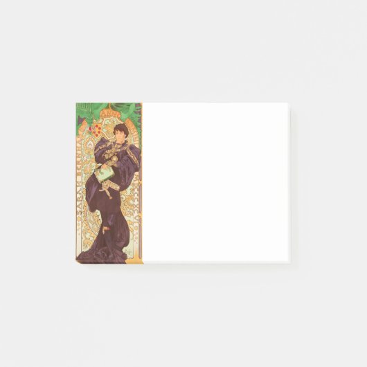 Alphonse Mucha Prince en Dragon Post-it® Notes (Voorkant)