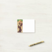 Alphonse Mucha Prince en Dragon Post-it® Notes (Op bureau)